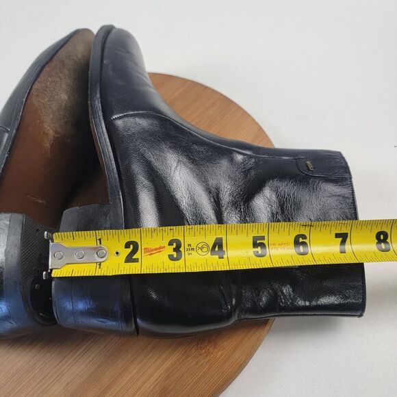 Bally Lexus Parawet Zip Ankle Boots Brown Leather Switzerland Men's 7.5 D - Picture 12 of 16